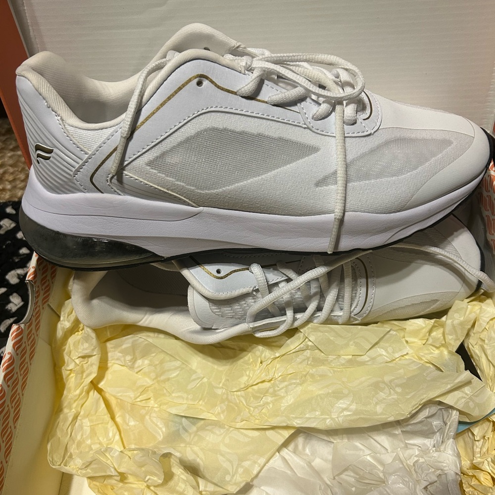 Fabletics White Athletic Shoes